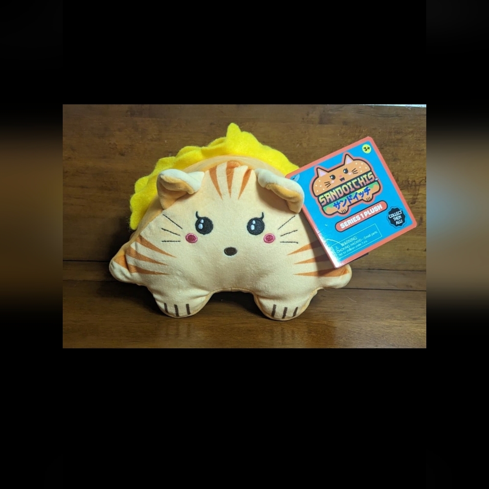 Sandoichis Series 1 Tammy the Grilled Cheese Tabby Plush